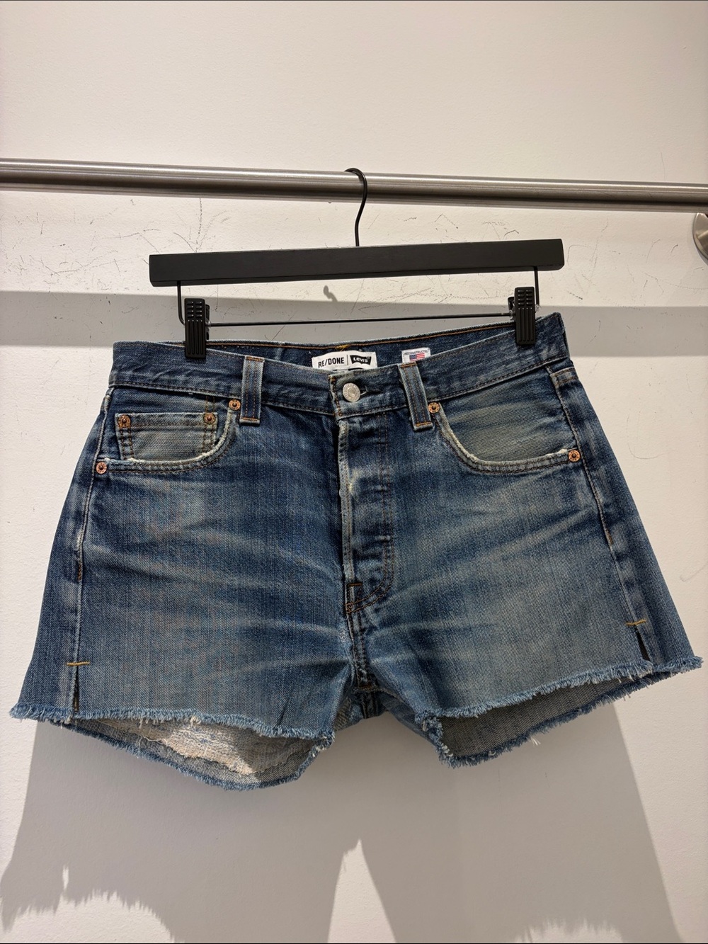 Re/Done Women’s “The Short” - Indigo